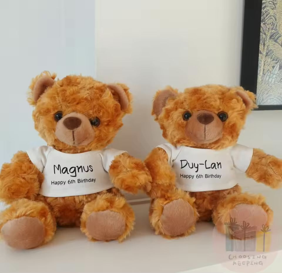 Personalised Flower Girl & Page Boy Proposal Gift Bears