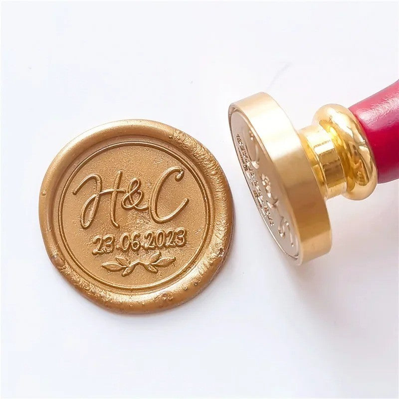 Personalised Wedding Wax Seal Stamp