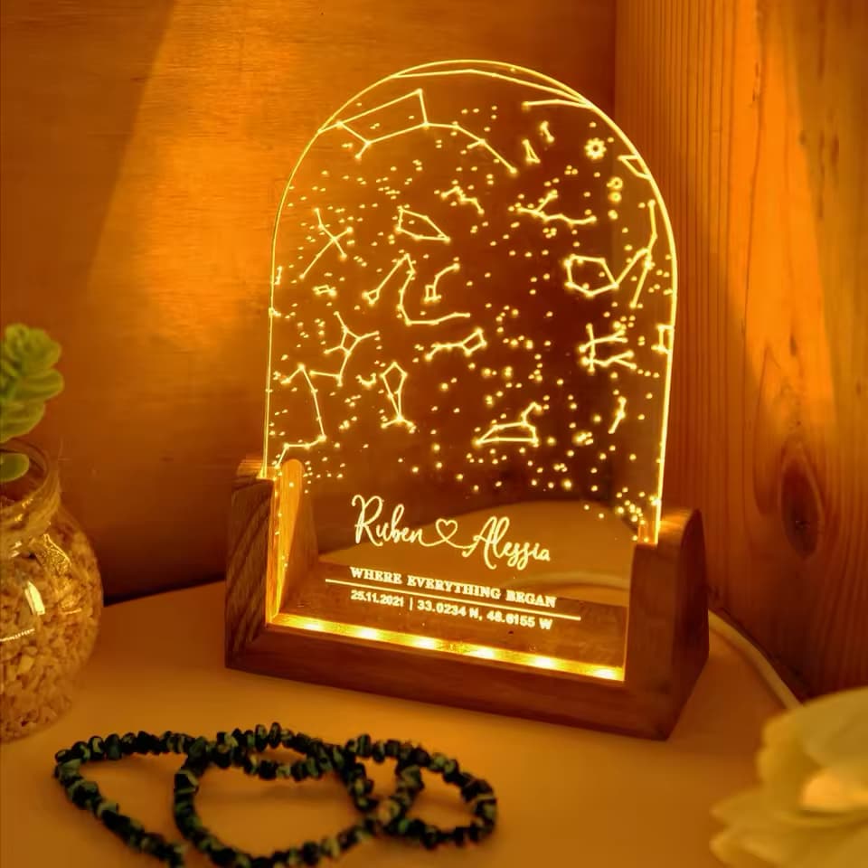 Personalised Star Constellation Lamp