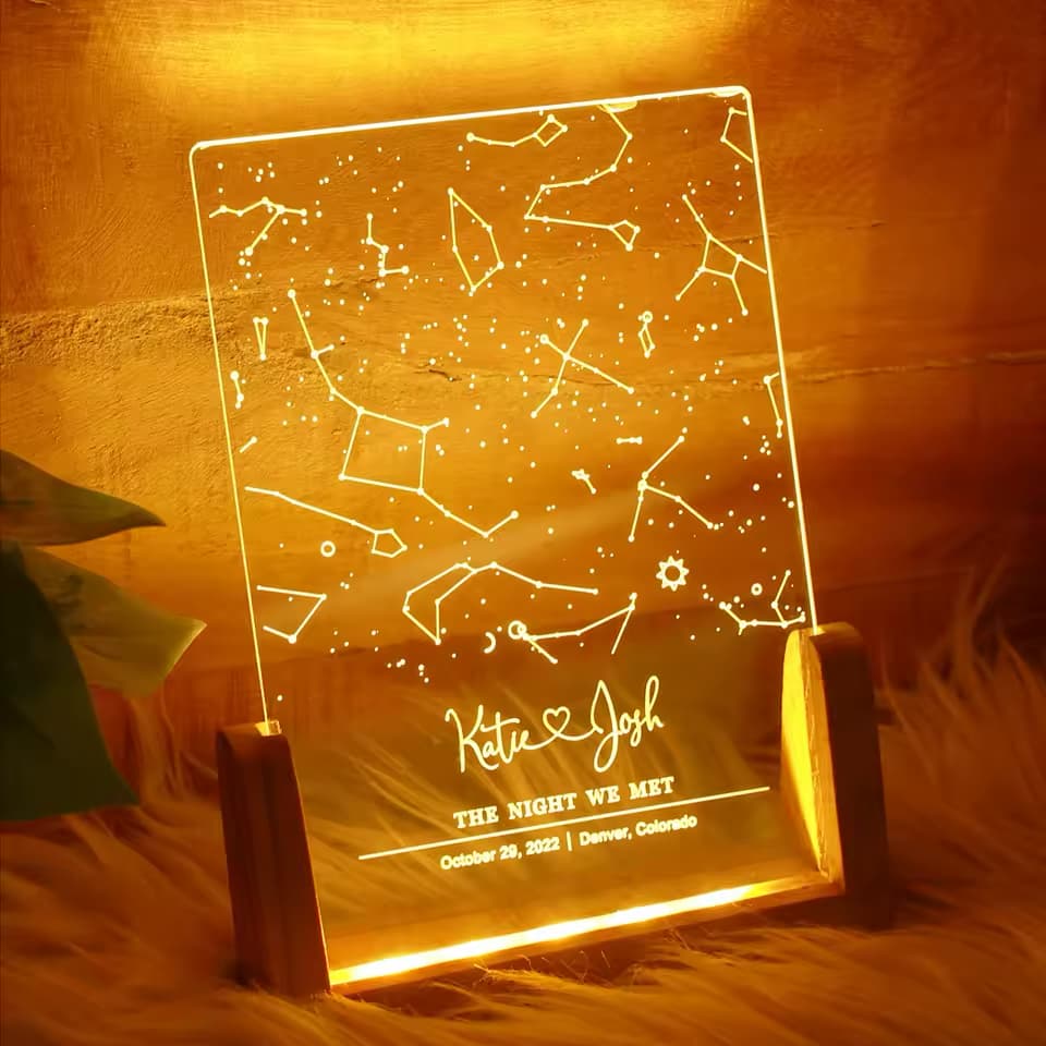 Personalised Star Constellation Lamp